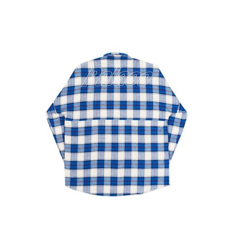 Palace LUMBER YAK SHIRT WHITE / BLUE / RED