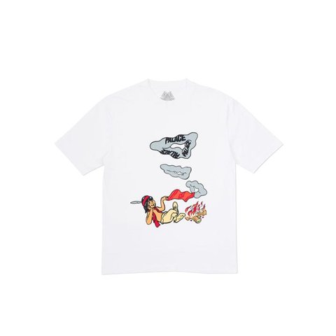 Palace SMOKE SIG T-SHIRT WHITE