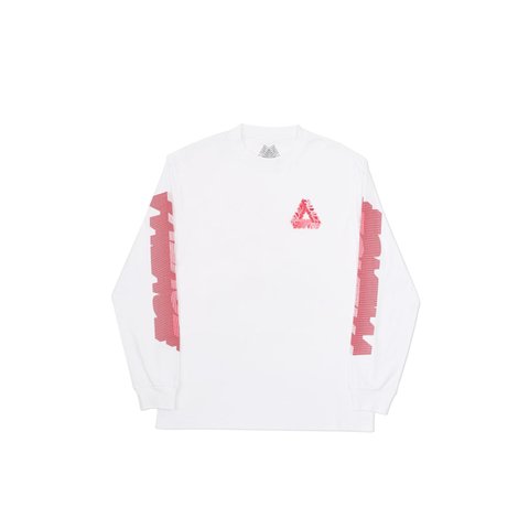 Palace P-3D LONGSLEEVE WHITE - Colorway