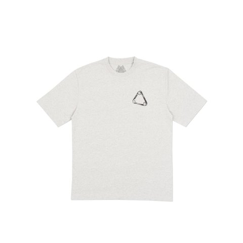 Palace TRI-REEL T-SHIRT GREY MARL - Colorway