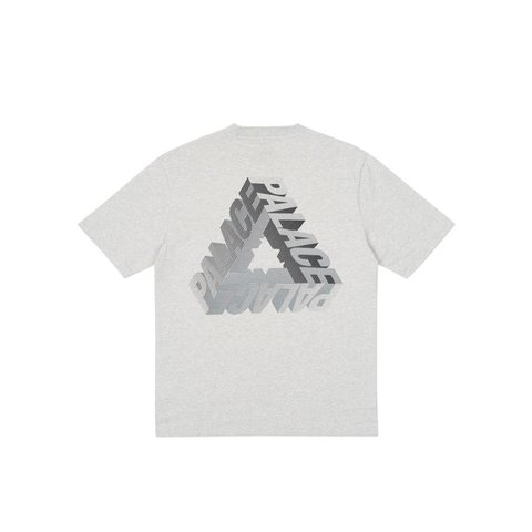 Palace P-3D T-SHIRT GREY MARL