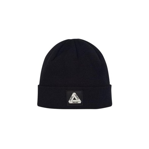 Palace TRI FERG PATCH BEANIE BLACK