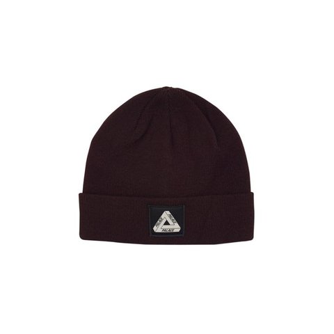 Palace TRI FERG PATCH BEANIE WINE