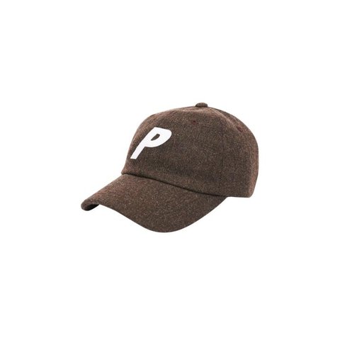 Palace P 6-PANEL BROWN MELTON WOOL