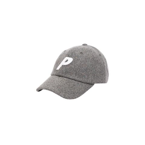 Palace P 6-PANEL GREY MELTON WOOL