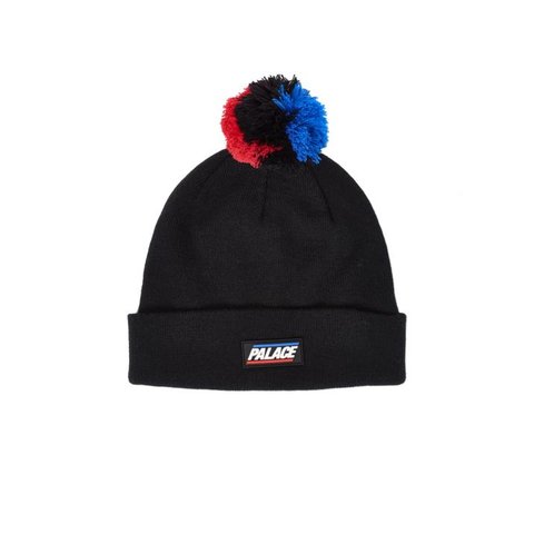 POPPIN BOBBLES BEANIE BLACK