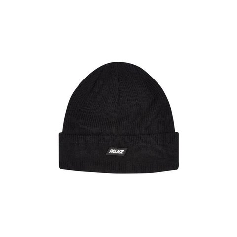 BREAK KNIT BEANIE BLACK