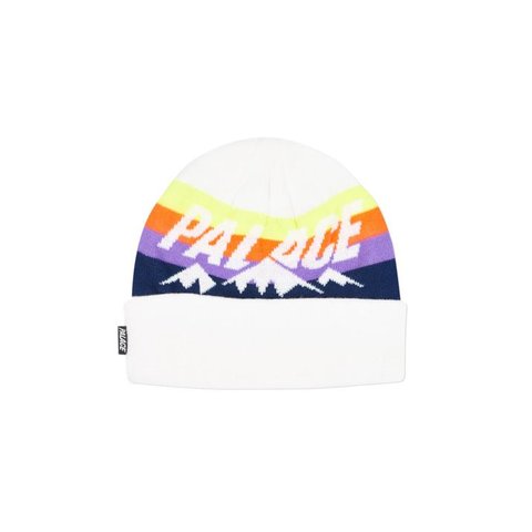 PEAK BEANIE WHITE