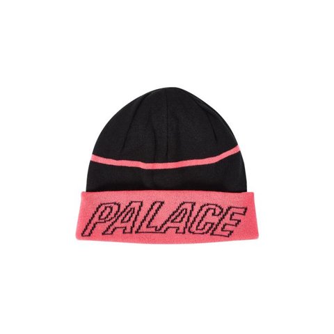 REVERSIBLE BEANIE RED / BLACK