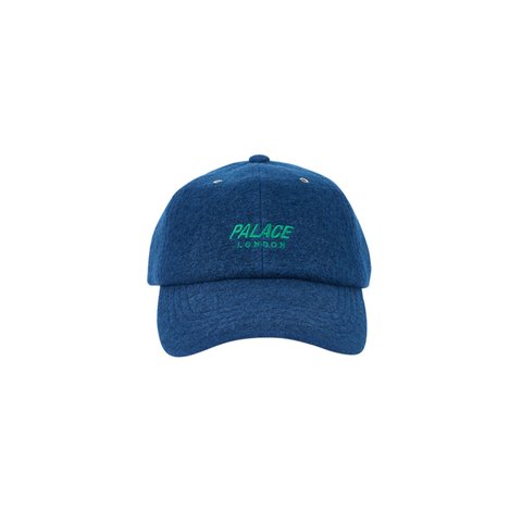 WOOL-UP 6-PANEL BLUE