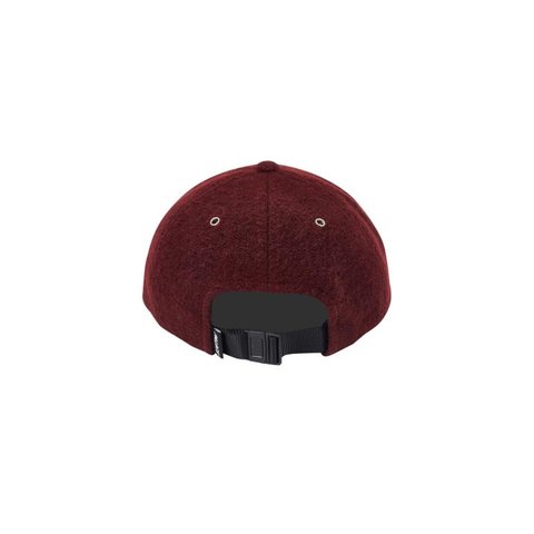 WOOL-UP 6-PANEL BURGUNDY