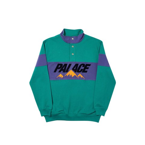 Palace PWOPPA SWEAT TEAL - Colorway