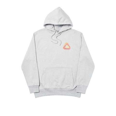 TRI-BAGEL HOOD GREY MARL