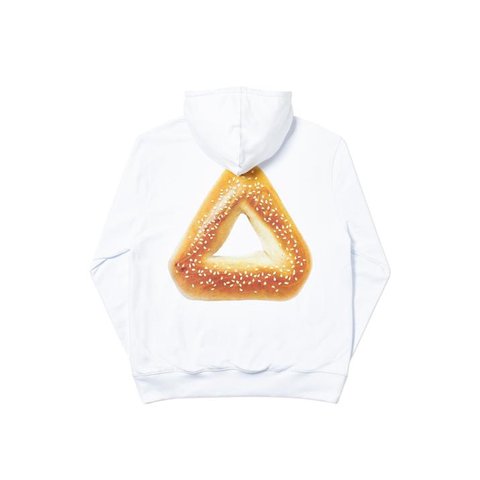 TRI-BAGEL HOOD WHITE