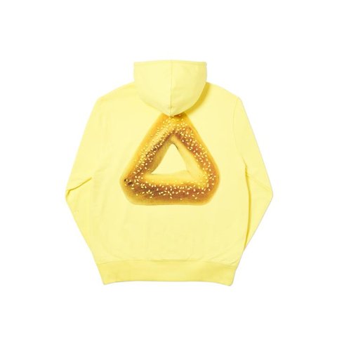 TRI-BAGEL HOOD LIGHT YELLOW