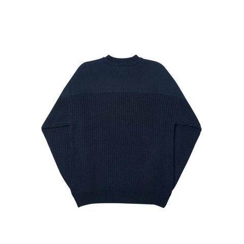 THICK CHUNK KNIT NAVY