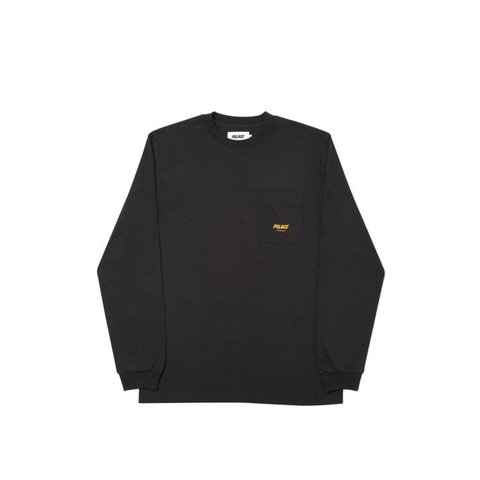 P-LINE POCKET LONGSLEEVE BLACK