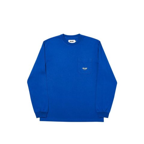 P-LINE POCKET LONGSLEEVE BLUE