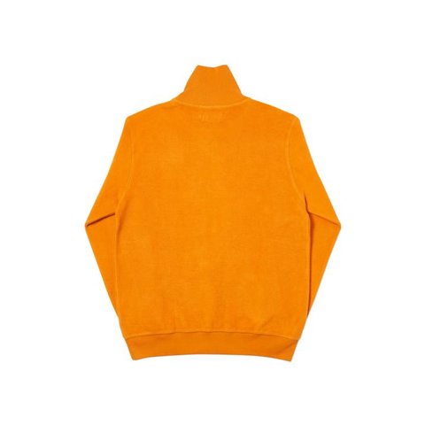 BRUSHER ZIP NECK SWEAT YELLOW