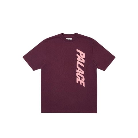 P-SLUB POCKET T-SHIRT BURGUNDY