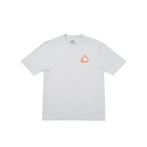 TRI-BAGEL T-SHIRT GREY MARL