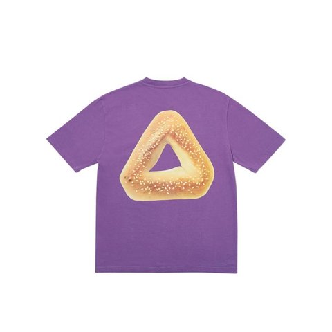 TRI-BAGEL T-SHIRT PURPLE