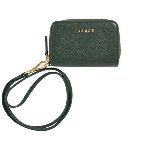 LEATHER WALLET DARK GREEN