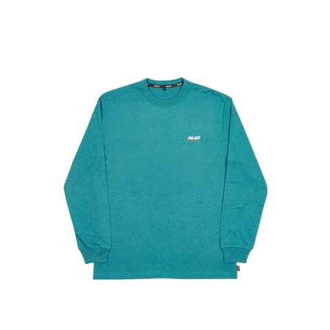 BASICALLY A LONGSLEEVE FOREST GREEN MARL