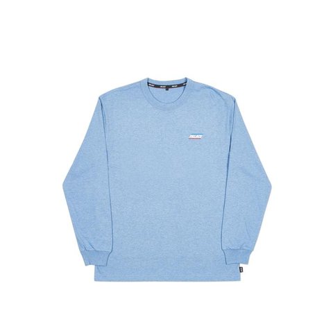 BASICALLY A LONGSLEEVE CLASSIC BLUE MARL