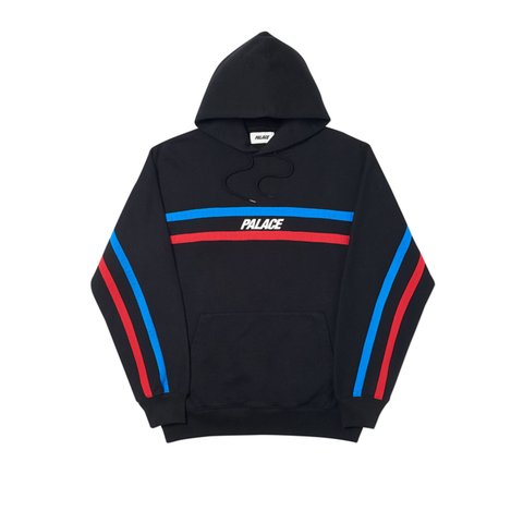 Palace S-LINE HOOD BLACK - Colorway