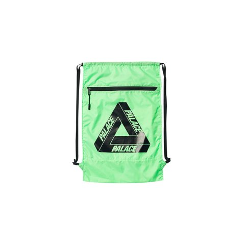 GYM SACK FLURO GREEN