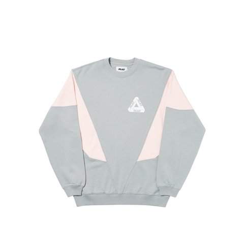 DROPPETH CREW GREY / PINK