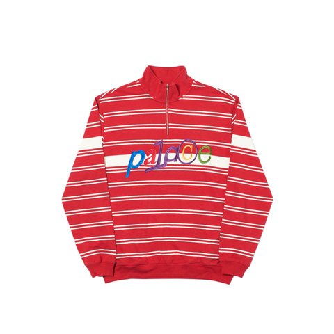 SPACE CADET 1/4 ZIP RED