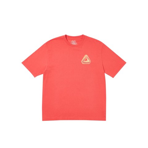TRI-BAGEL T-SHIRT LIGHT RED