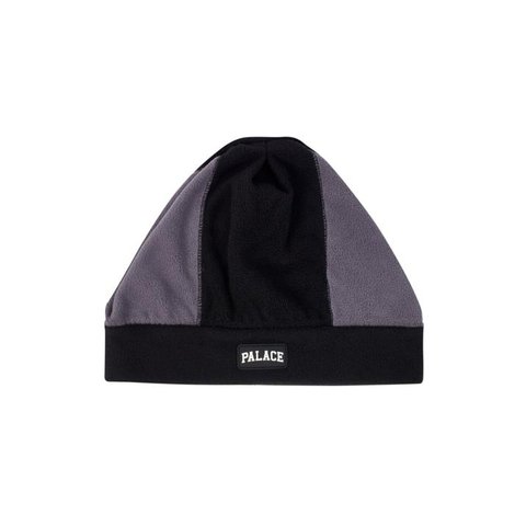 Palace PAL FLEECE BEANIE BLACK / GREY