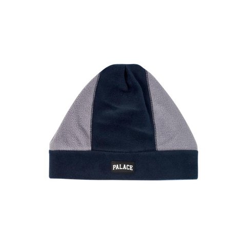 Palace PAL FLEECE BEANIE NAVY / GREY