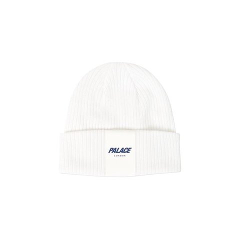 Palace R-KNIT BEANIE WHITE