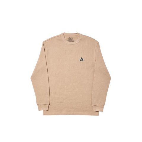 Palace SOFAR WAFFLE LONGSLEEVE SESAME