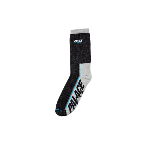 Palace TALKING SOCK BLACK MARL - Colorway