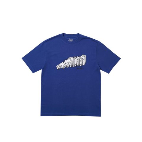 DOMINO T-SHIRT BLUE
