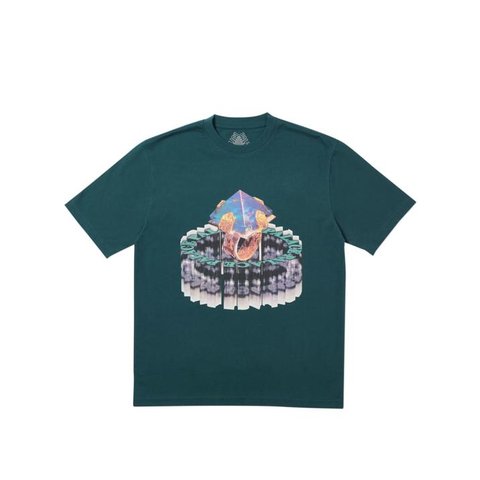 Palace PEGYPT T-SHIRT DARK GREEN