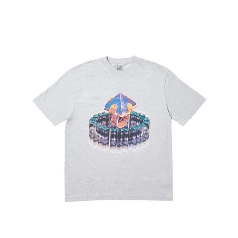 Palace PEGYPT T-SHIRT GREY MARL