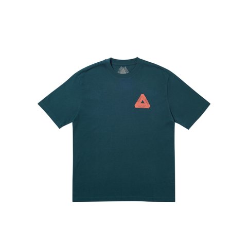 Palace STEAMING T-SHIRT DARK GREEN - Colorway
