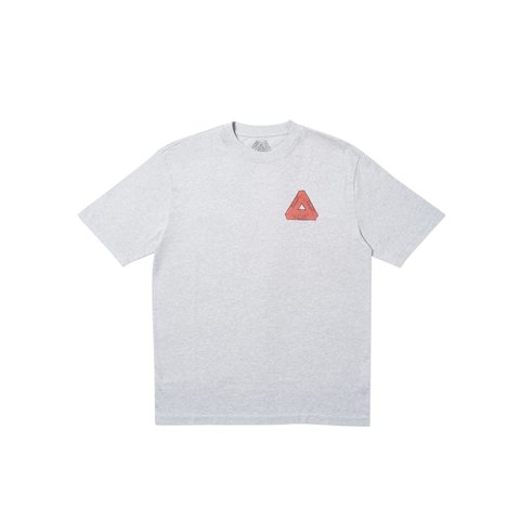 Palace STEAMING T-SHIRT GREY MARL - Colorway