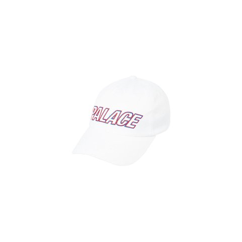 Palace READ DAS 6-PANEL WHITE - Colorway