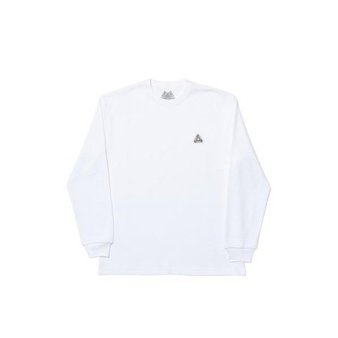 Palace SOFAR WAFFLE LONGSLEEVE WHITE