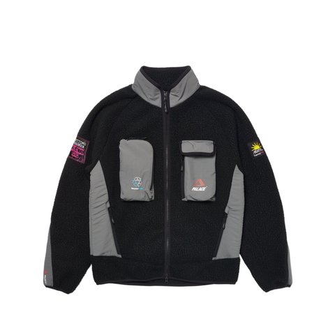 Palace POLARTEC GO-GO JACKET BLACK - Colorway