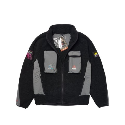 Palace POLARTEC GO-GO JACKET BLACK - Colorway