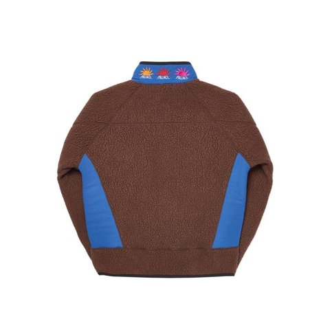 Palace POLARTEC GO-GO JACKET BROWN