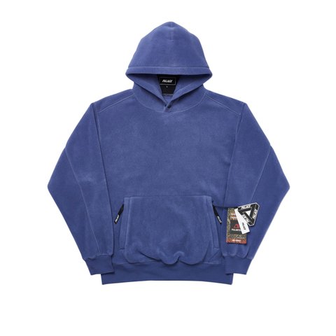 Palace POLARTEC LAZER HOOD COBALT BLUE - Colorway